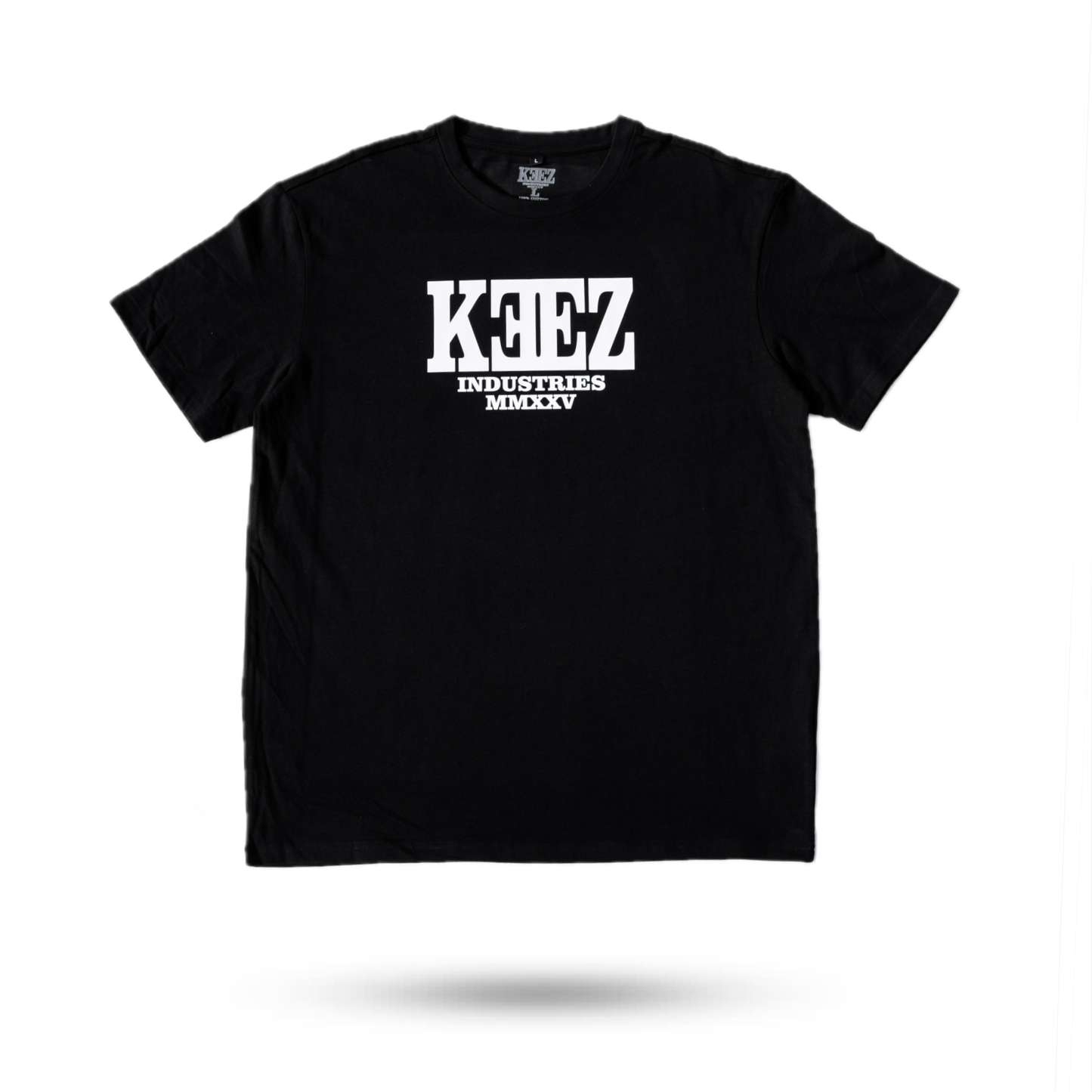 OVERSIZED LOGO TEE BLK