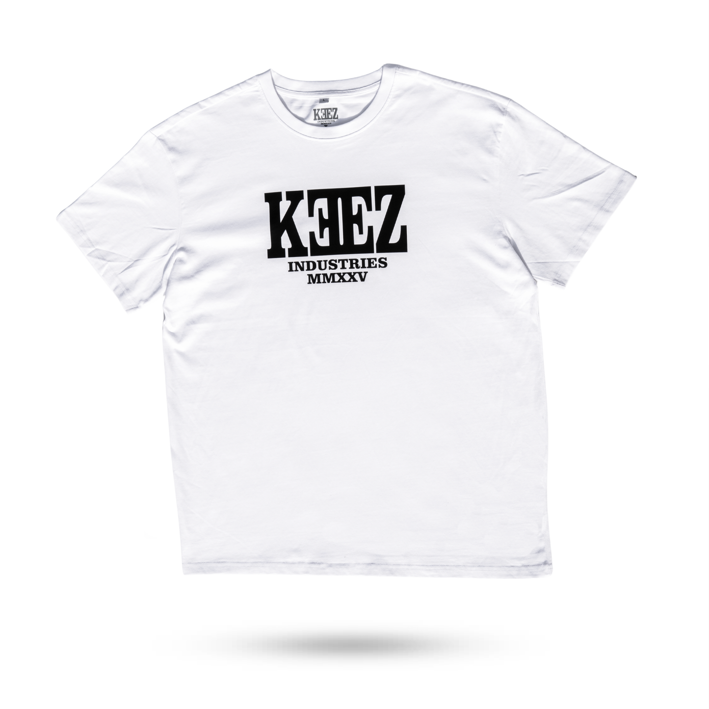 OVERSIZED LOGO TEE WHT
